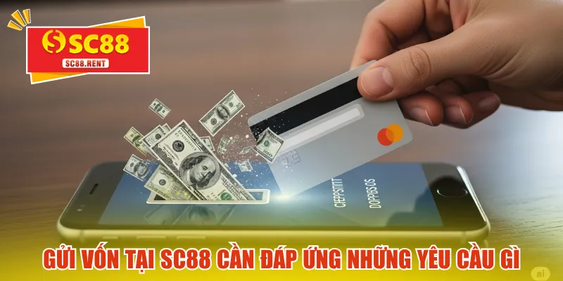 Gửi vốn tại SC88 cần đáp ứng những yêu cầu gì