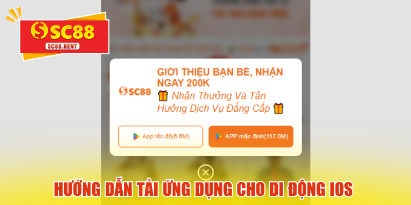 Hướng dẫn tải ứng dụng cho di động iOS