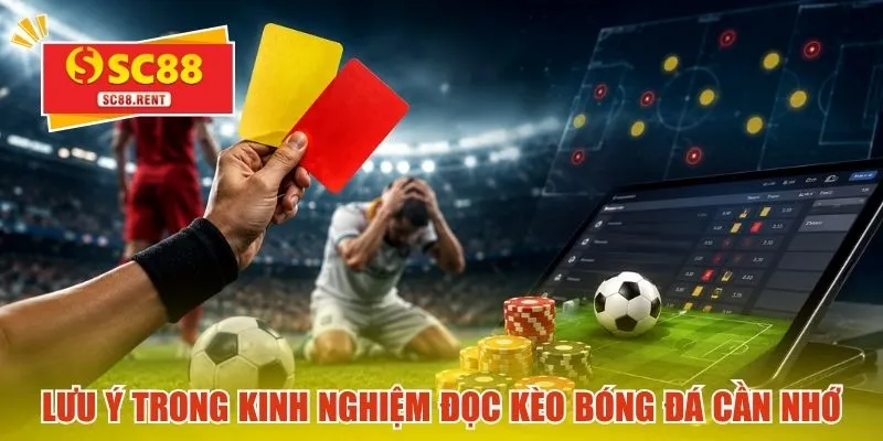 Lưu ý trong kinh nghiệm đọc kèo bóng đá cần nhớ
