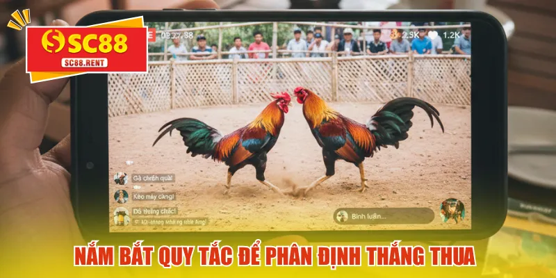 Nắm bắt quy tắc để phân định thắng thua