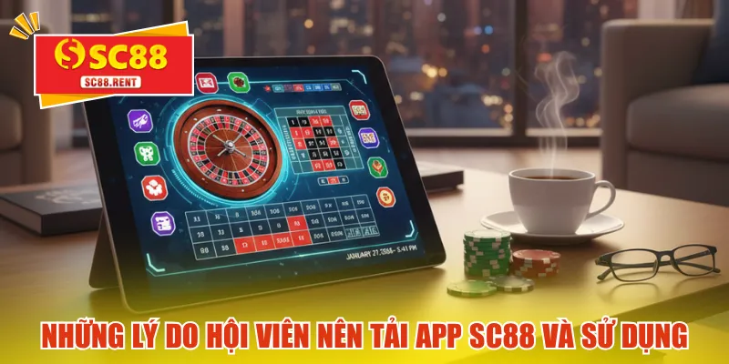 Những lý do hội viên nên tải app SC88 và sử dụng