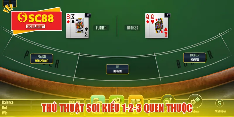 Thủ thuật soi kiểu 1-2-3 quen thuộc